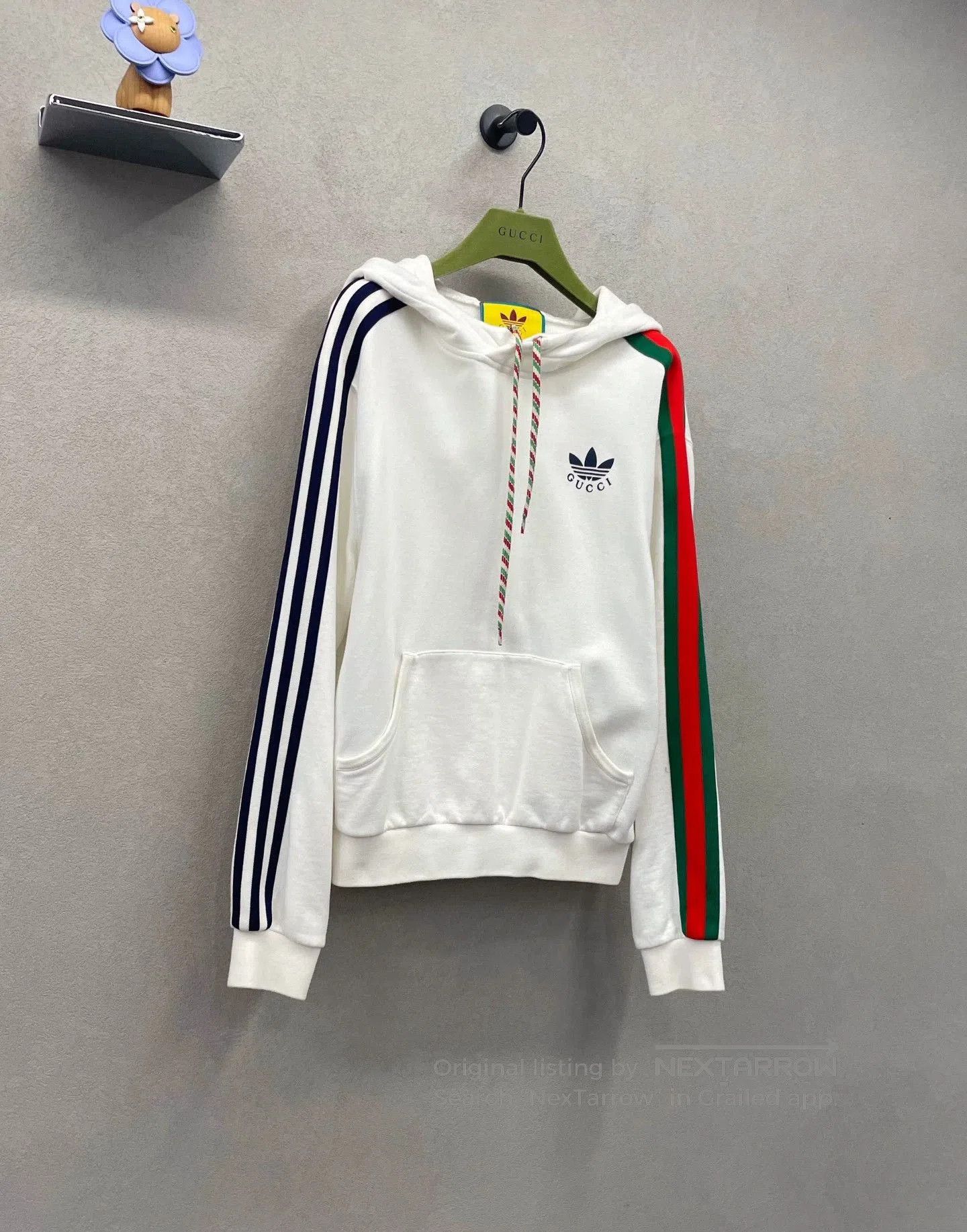 Gucci gucci x adidas white hooded sweatshirt. Size US XS / EU 42 / 0 - 3 Thumbnail