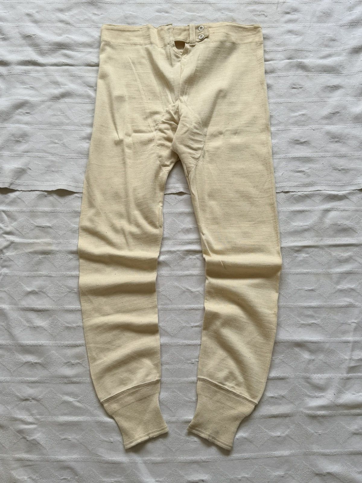 Vintage Vintage 1951 Dated French Military Underwear Thermal Pants Size US 32 / EU 48 - 3 Thumbnail