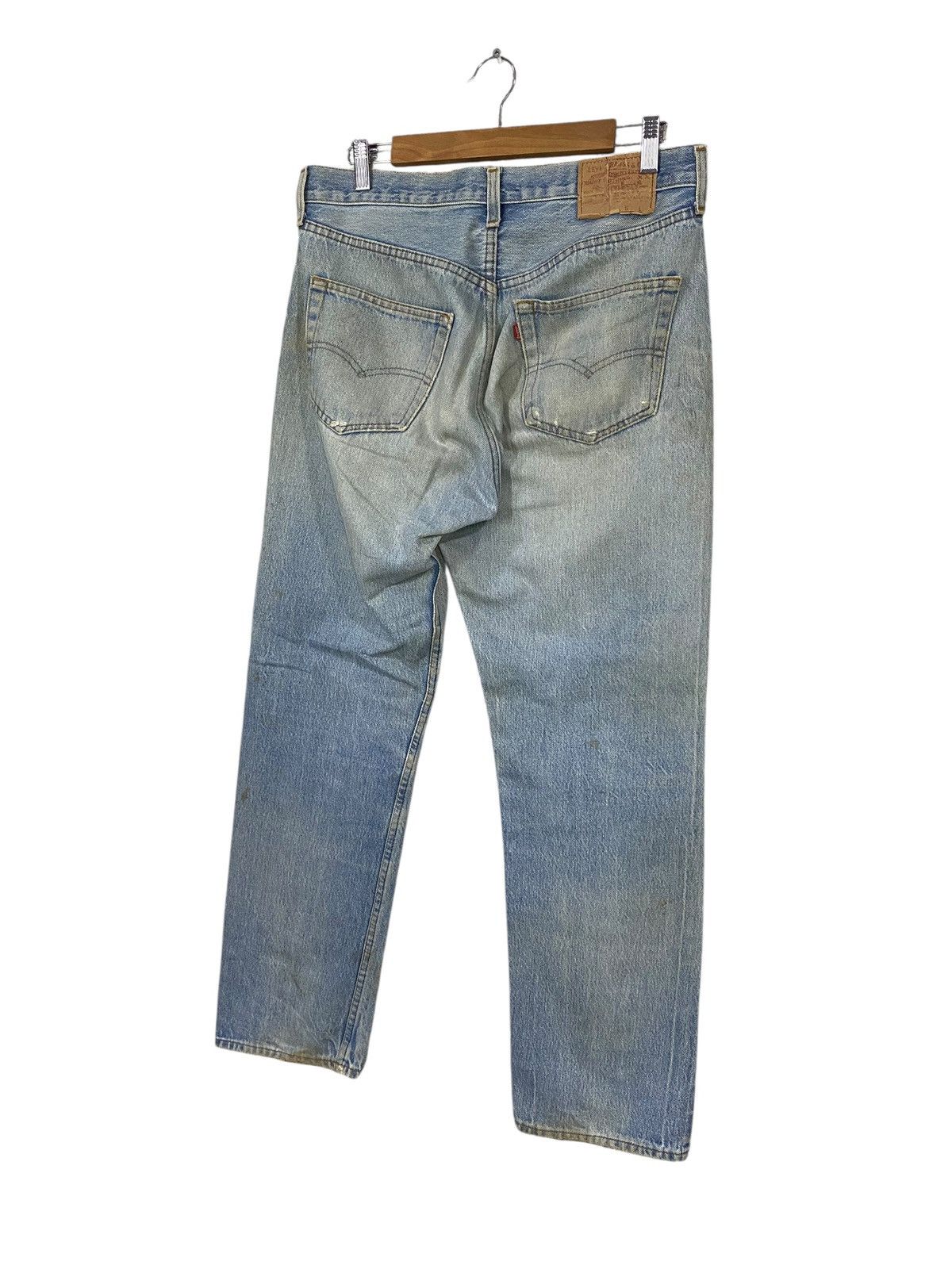 Levi's Vintage levis 80s 501 denim distressed Size US 33 - 7 Thumbnail