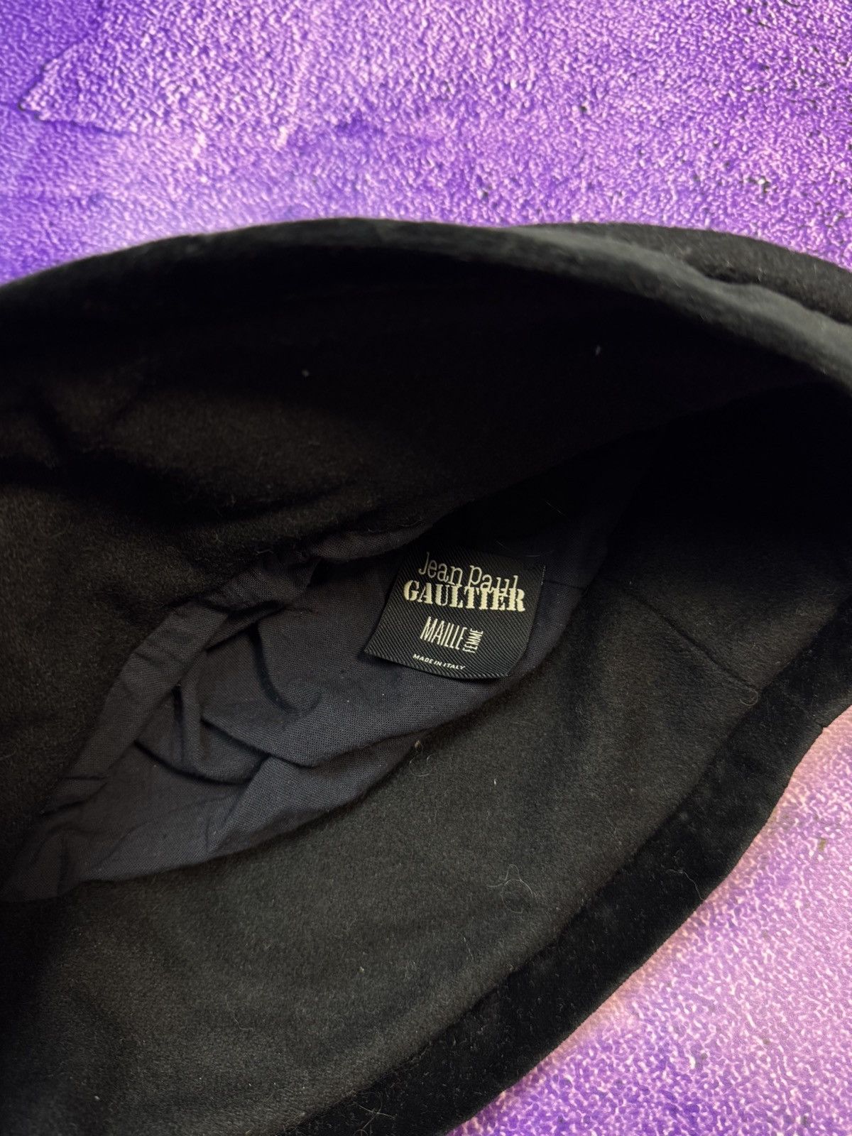 Jean Paul Gaultier Jean Paul Gaultier hat vintage 00s luxury Maille femme italy Size ONE SIZE - 4 Thumbnail