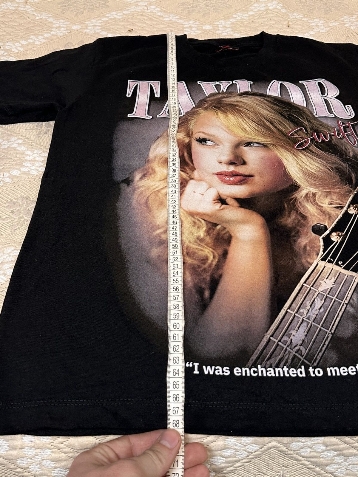Band Tees 🔥 Taylor Swift World Tour All Over Print Big Logo T Shirt Size US M / EU 48-50 / 2 - 6 Thumbnail