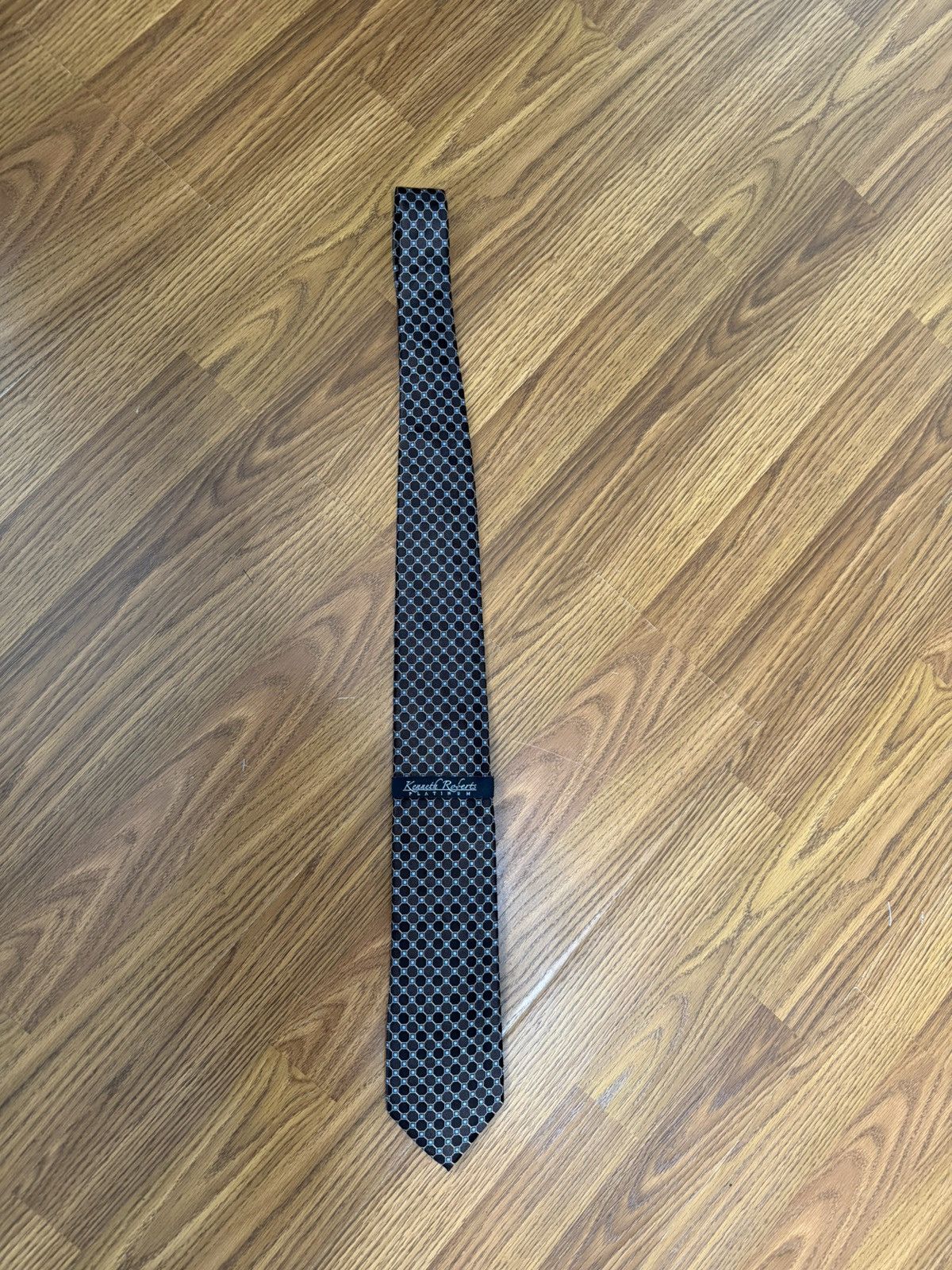 Other NWT Kenneth Roberts Platinum Edition Geometric Silk Tie Size ONE SIZE - 1 Thumbnail
