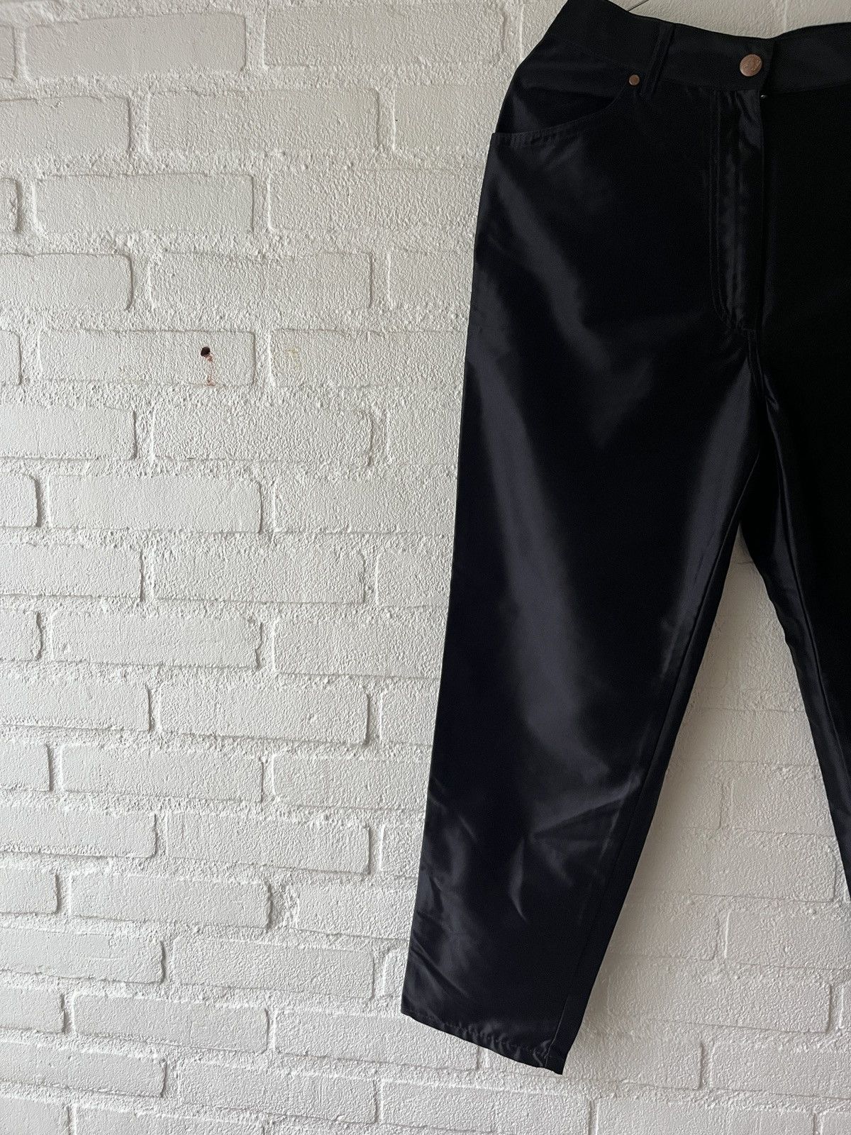 Jean Paul Gaultier Jean Paul Gaultier metallic pants nylon vintage y2k Size 32" / US 10 / IT 46 - 14 Thumbnail