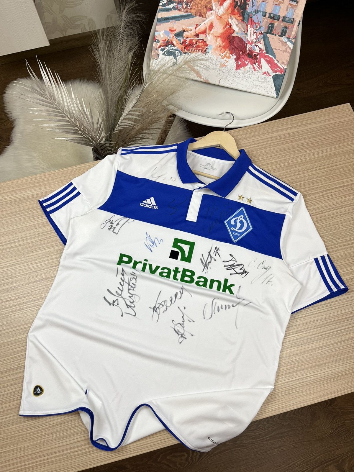 Dynamo Kiev 2011/12 Home Football Shirt Adidas Jersey Soccer