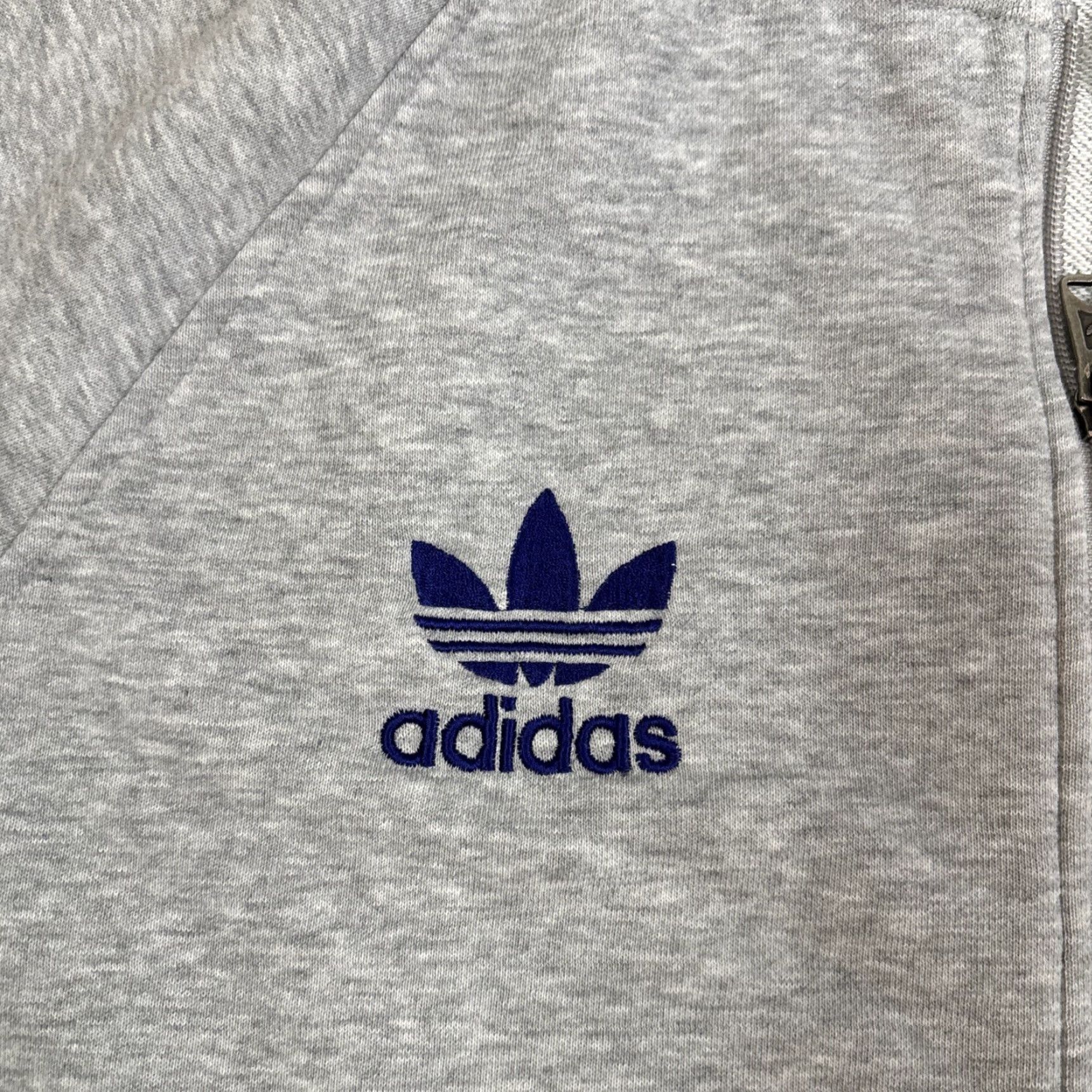 Adidas Adidas Hoodie L Men Gray Full Zip Real Salt Lake Soccer MLS Mens Size US L / EU 52-54 / 3 - 3 Thumbnail
