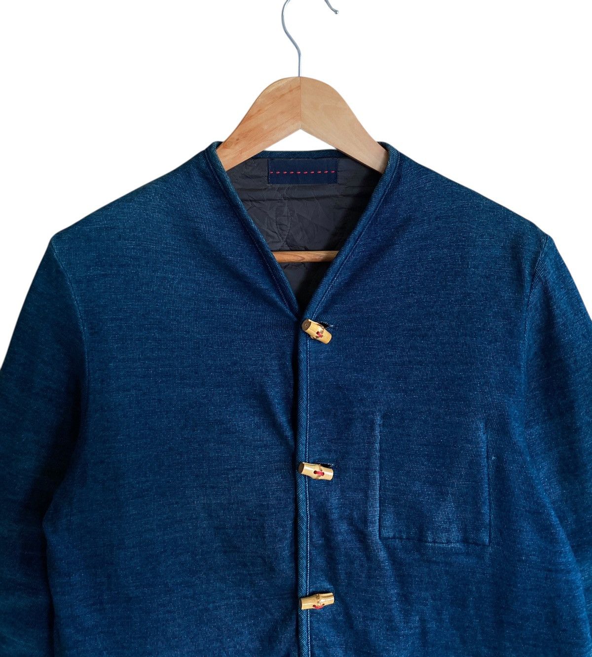 Very Rare Desigm Vintage Japanese Brand Denim Kimono 1990s