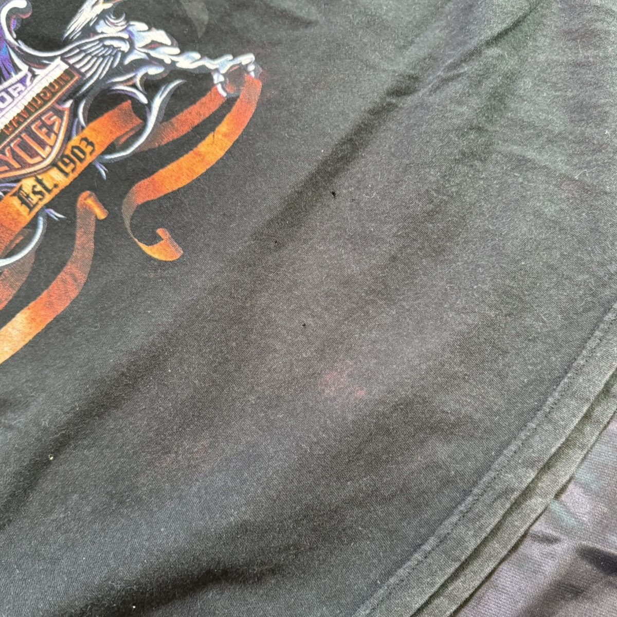 Harley Davidson Vintage tee Harley Davidson “around the world” 1999 Size US XL / EU 56 / 4 - 4 Thumbnail