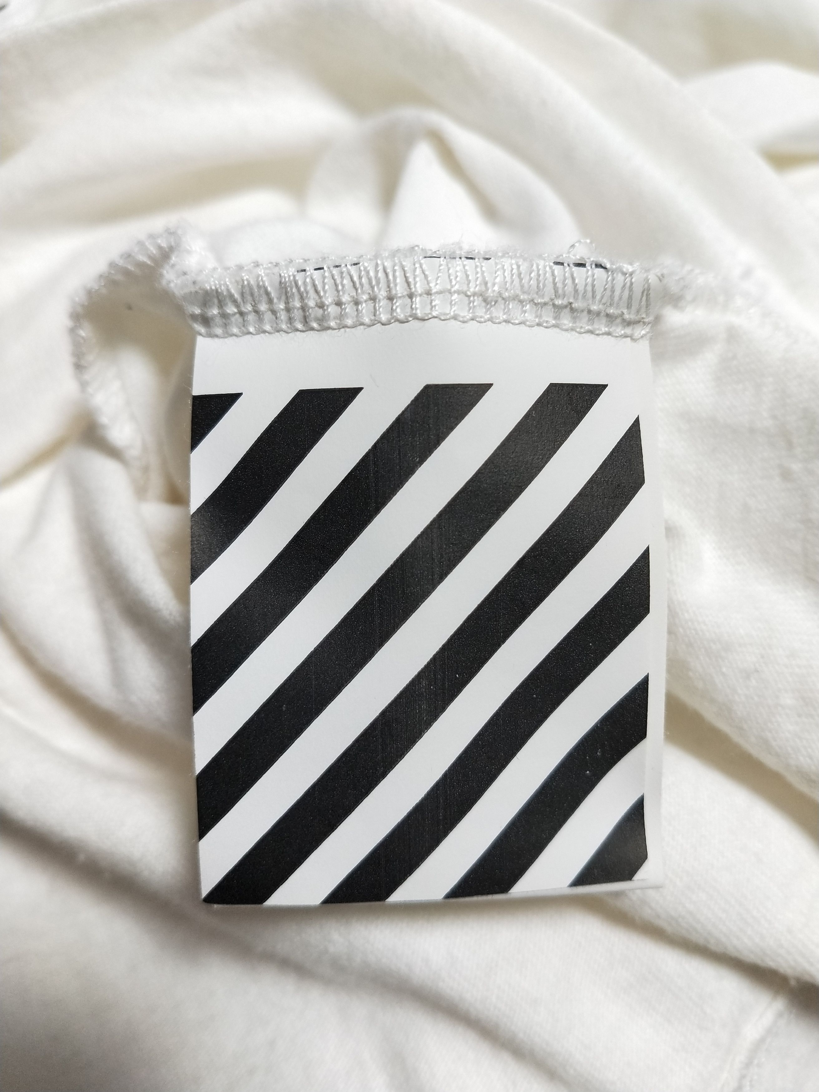 Off-White Airport Tape L/S Tee Size US M / EU 48-50 / 2 - 5 Thumbnail