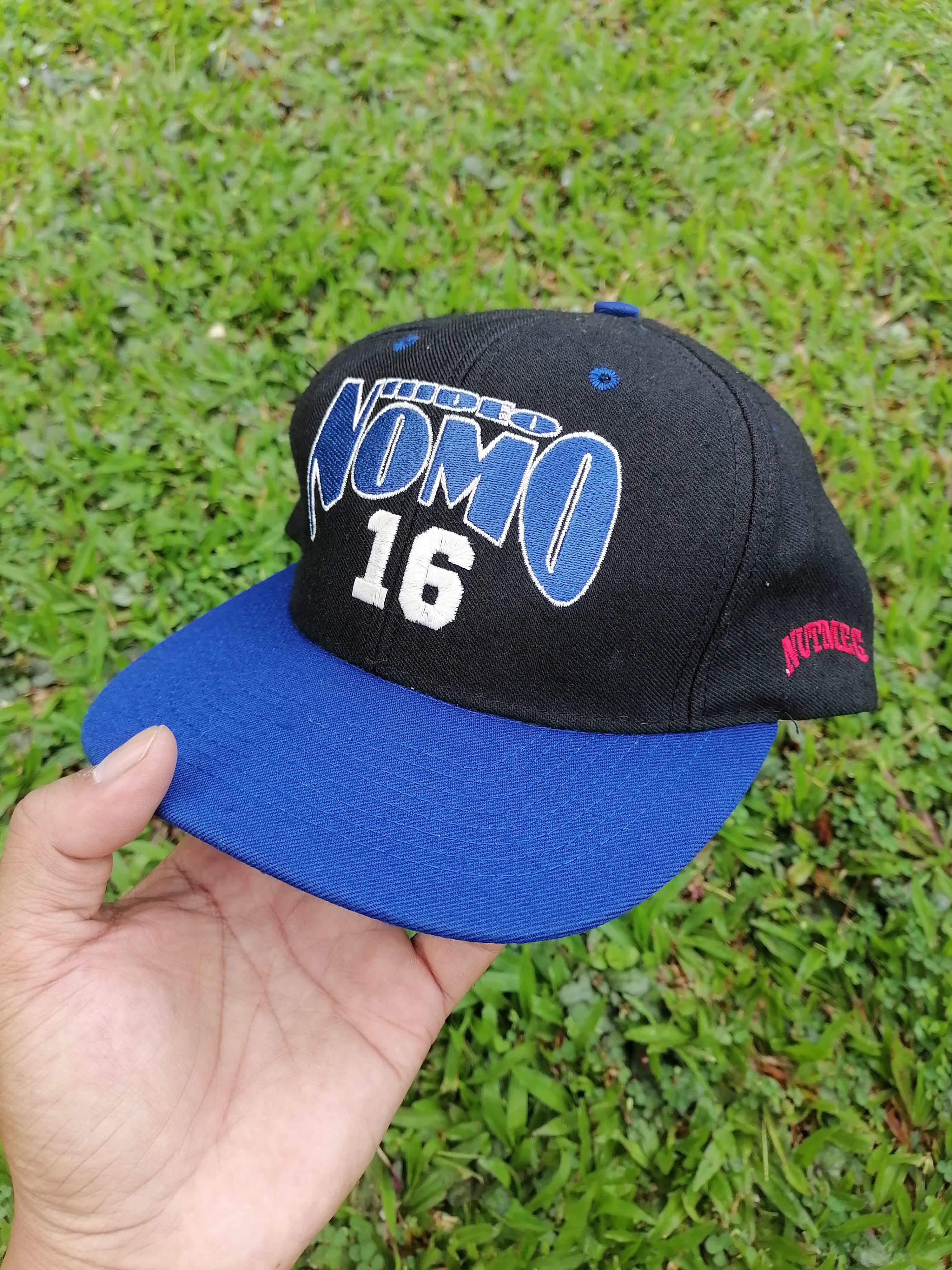 MLB × Sports Specialties Vintage 90s MLB Nomo Dodgers Nutmec Caps Size ONE SIZE - 1 Thumbnail