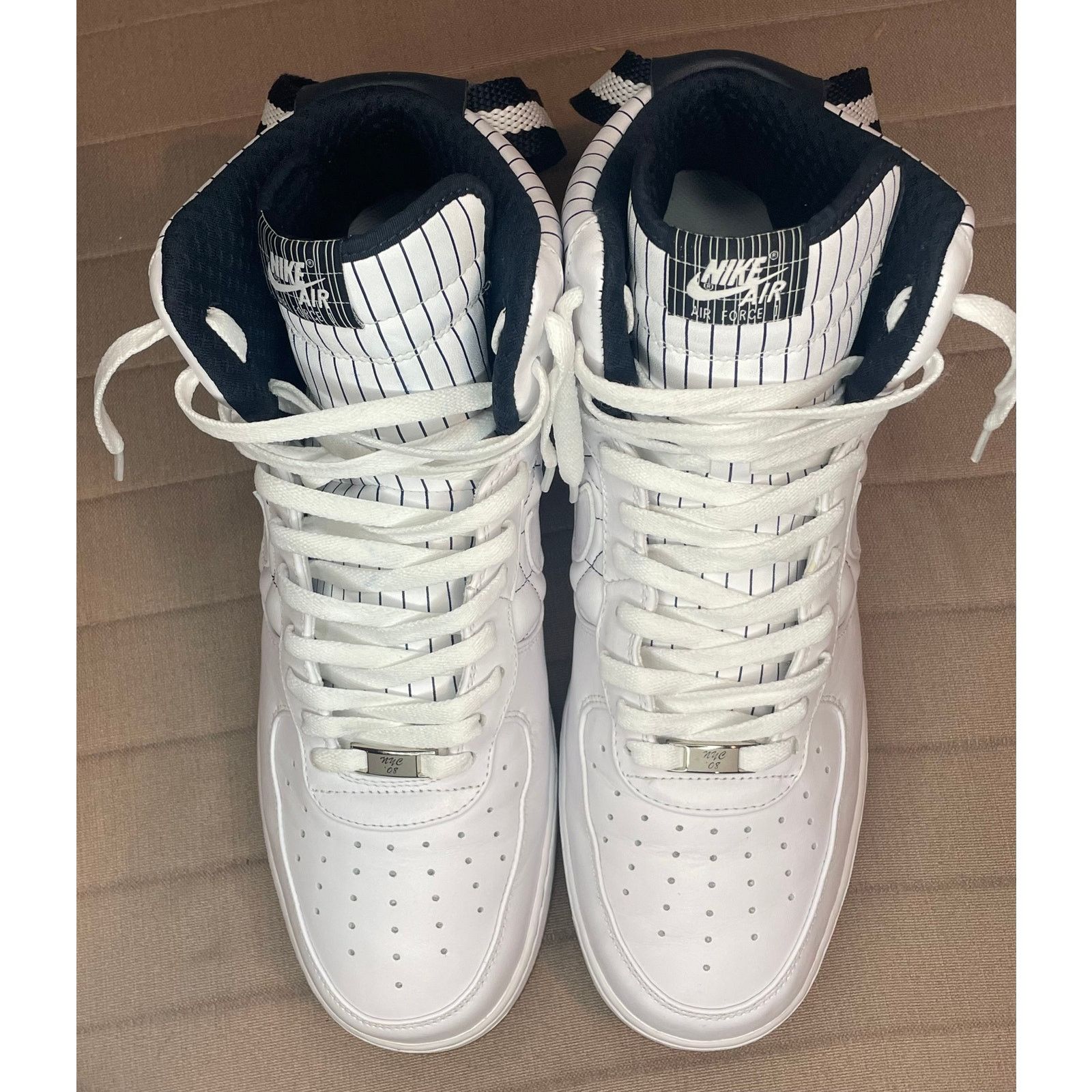 Nike Nike Air Force 1 High Premium "Yankees" - Size 13 Men's Size US 13 / EU 46 - 3 Thumbnail