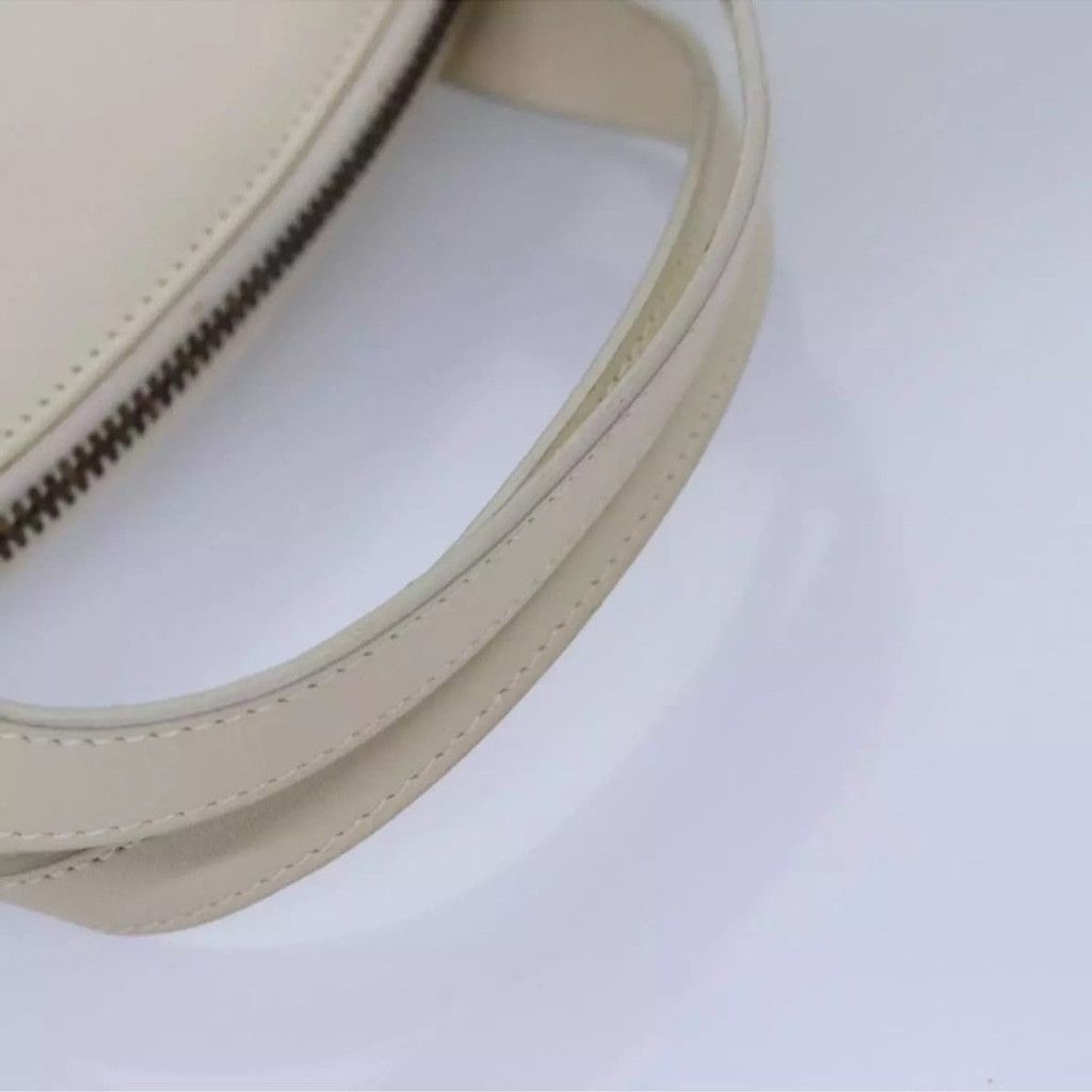 Gucci Gucci Cream Leather Tote with Structured Design Size ONE SIZE - 7 Thumbnail