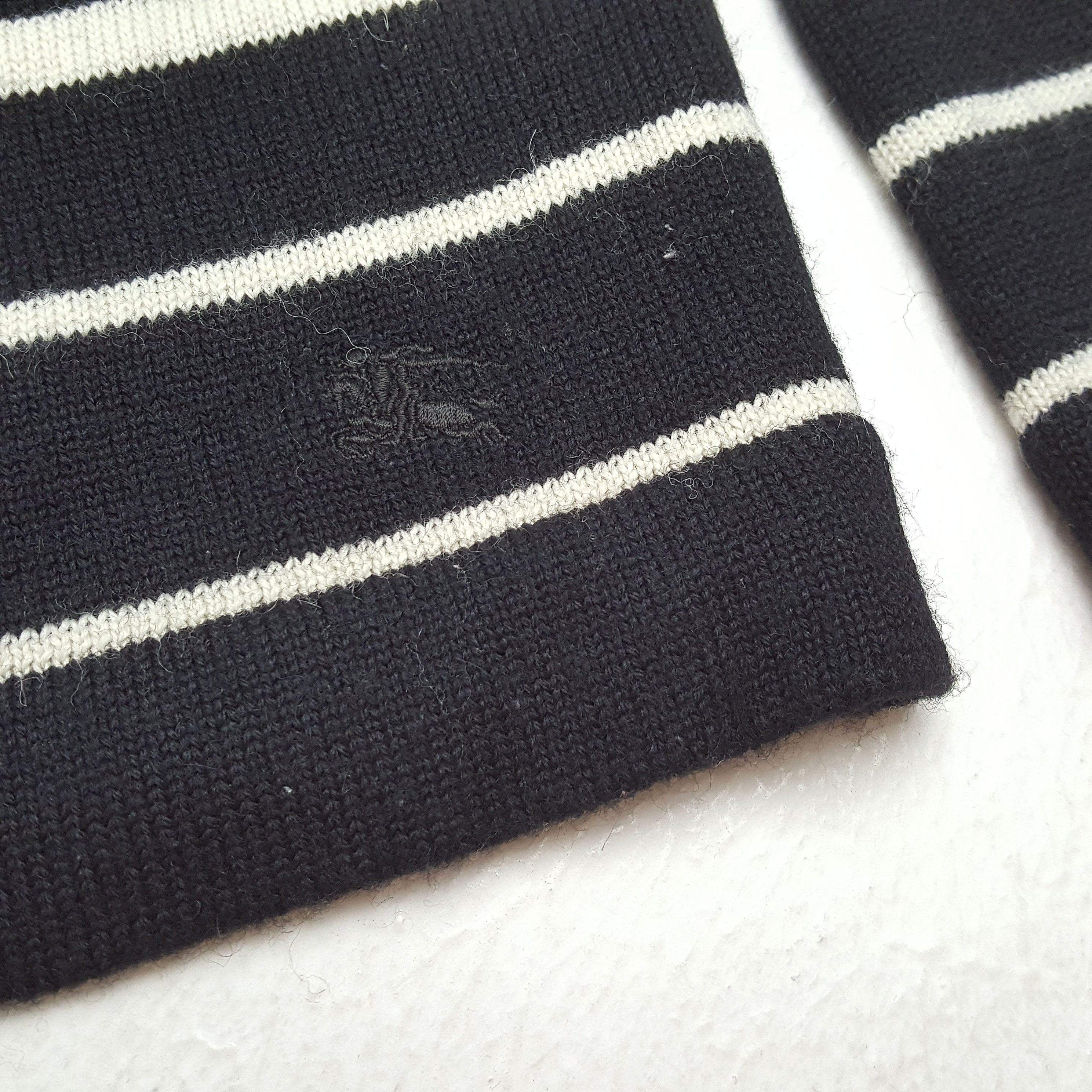 Burberry × Vintage BURBERRY LONDON Stripes Design Fashion Style Tshirt Size XXS / US 00 / IT 34 - 6 Thumbnail