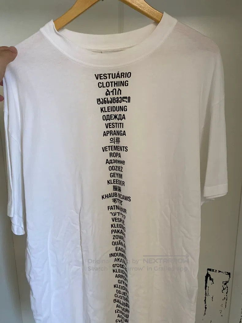 Vetements Vetements short sleeves Size US S / EU 44-46 / 1 - 2 Thumbnail
