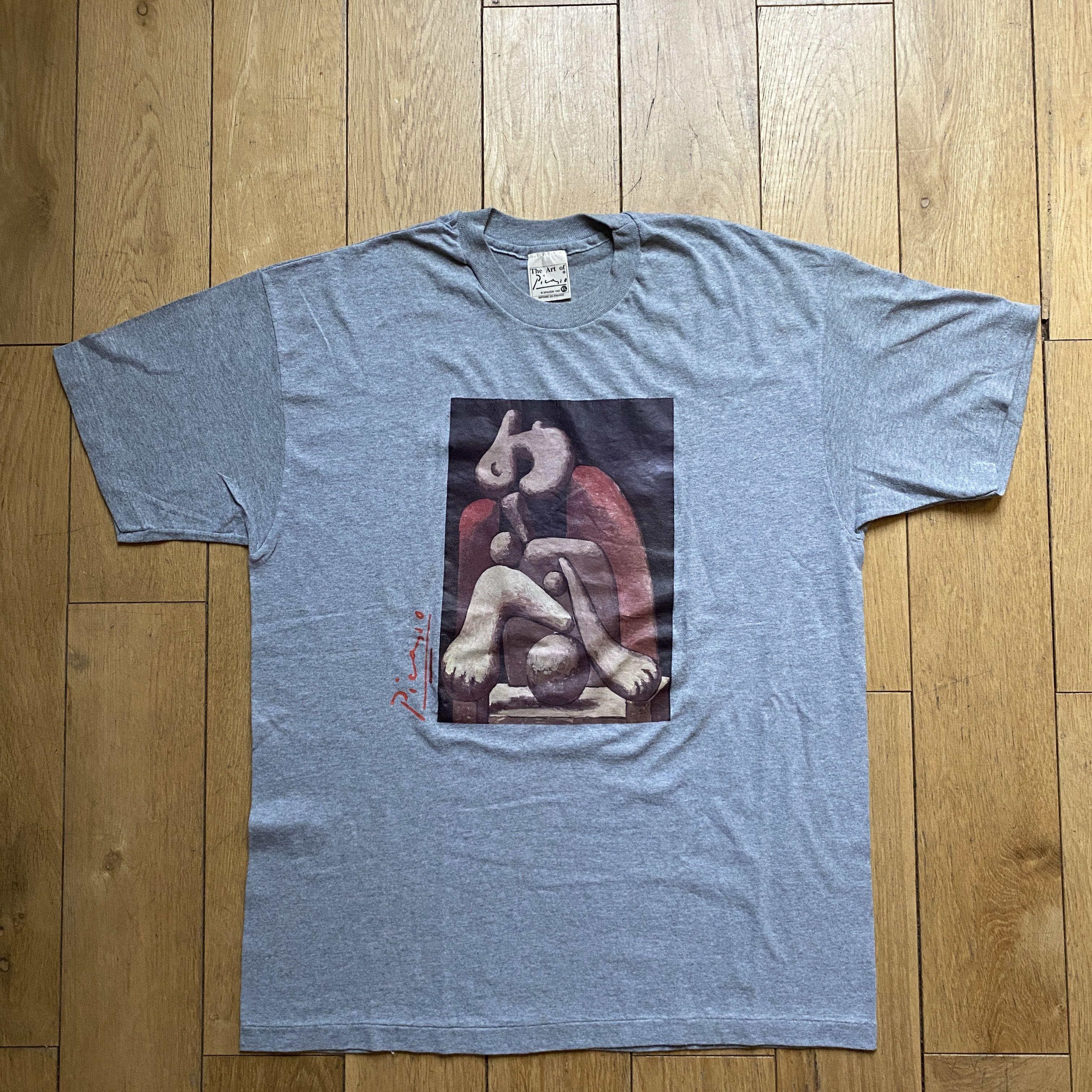 Vintage Rare 1993 Pablo Picasso Official Museum Art Tee Size US XL / EU 56 / 4 - 2 Thumbnail
