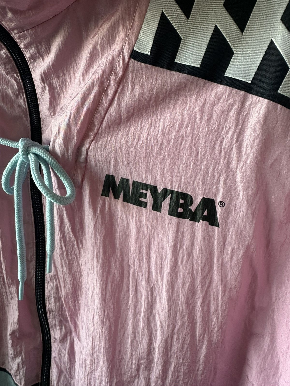Other Meyba Retro Windbreaker (Pink & Light Blue) Size US S / EU 44-46 / 1 - 2 Thumbnail
