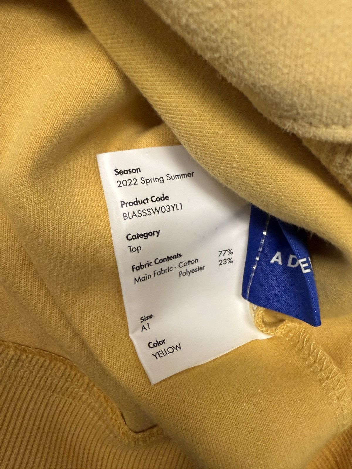 Ader Error Ader Error “The New is Not New” Crewneck Size US L / EU 52-54 / 3 - 6 Thumbnail
