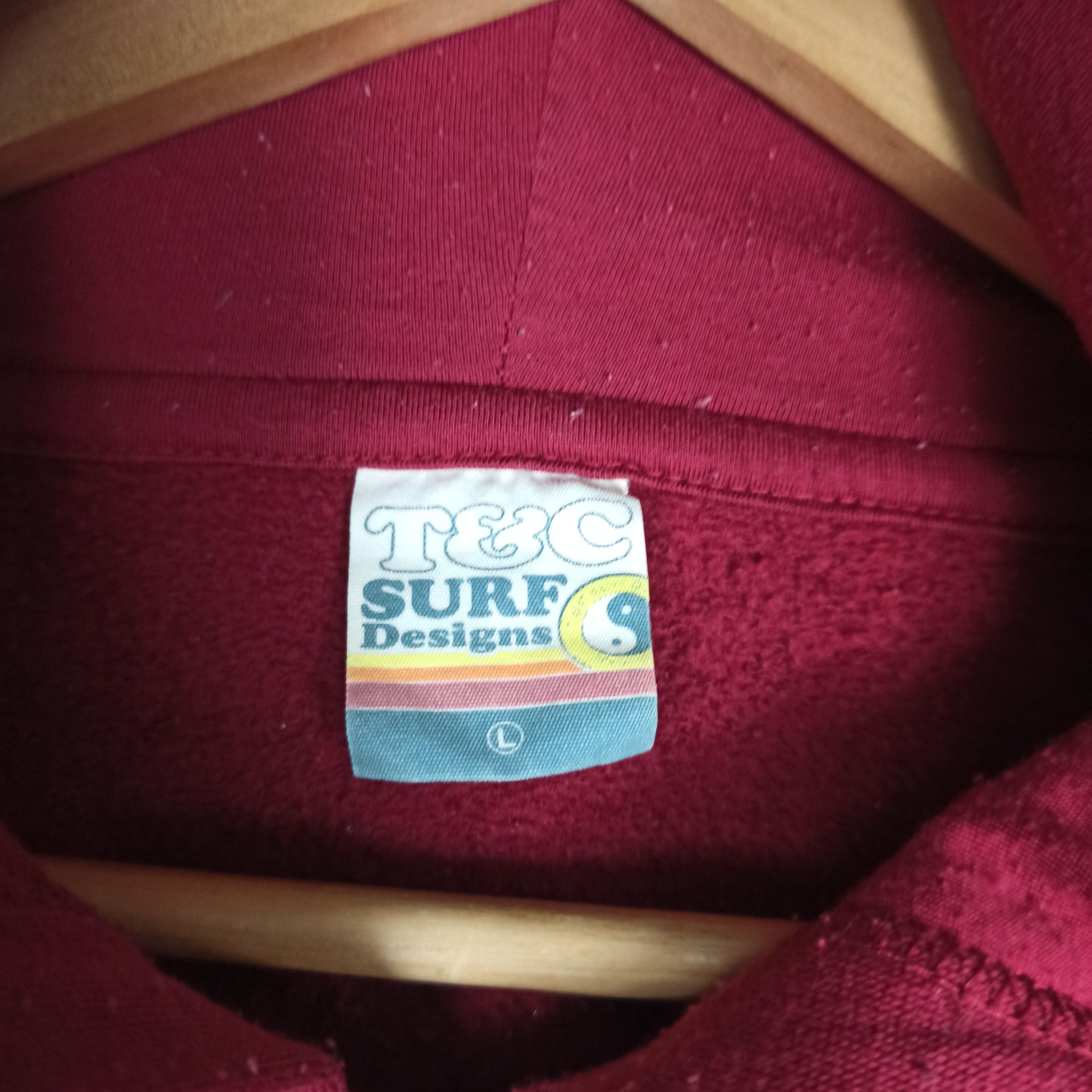 Other Rare Vintage T&C Surf Hawaii Hoodie Size US L / EU 52-54 / 3 - 8 Thumbnail