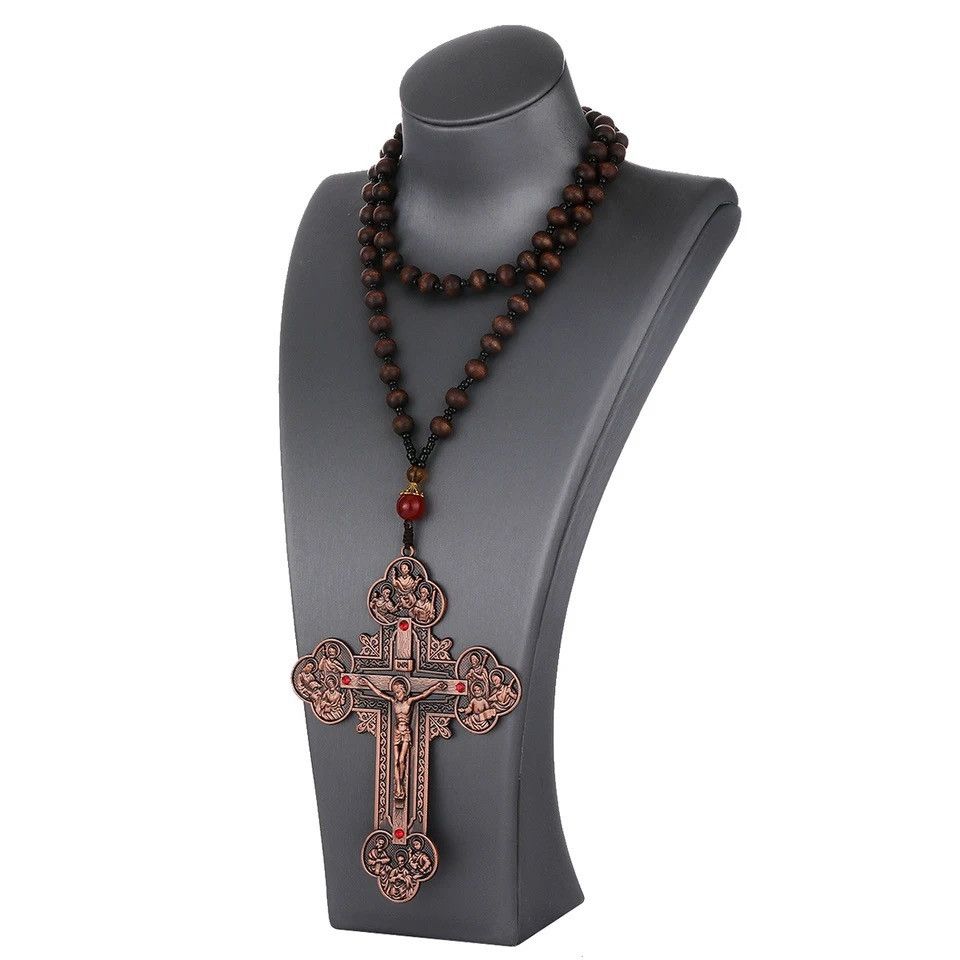 Vintage Jesus Christ Cross Pendant Necklace Size ONE SIZE - 4 Thumbnail