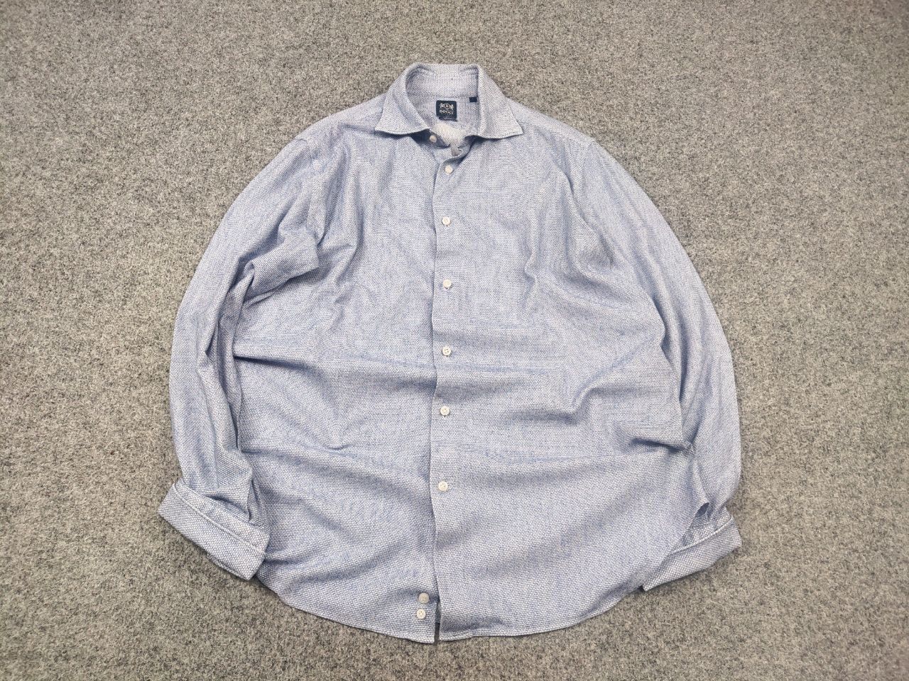 Boggi Boggi Milano Design Regular Fit Button Long sleeve Shirt Size US L / EU 52-54 / 3 - 2 Thumbnail