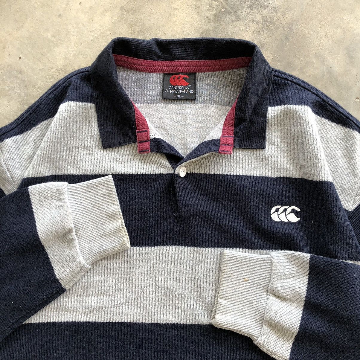 Canterbury of New Zealand CANTERBURY of New Zealand Stripe Collar Sweater Size US XXL / EU 58 / 5 - 3 Thumbnail