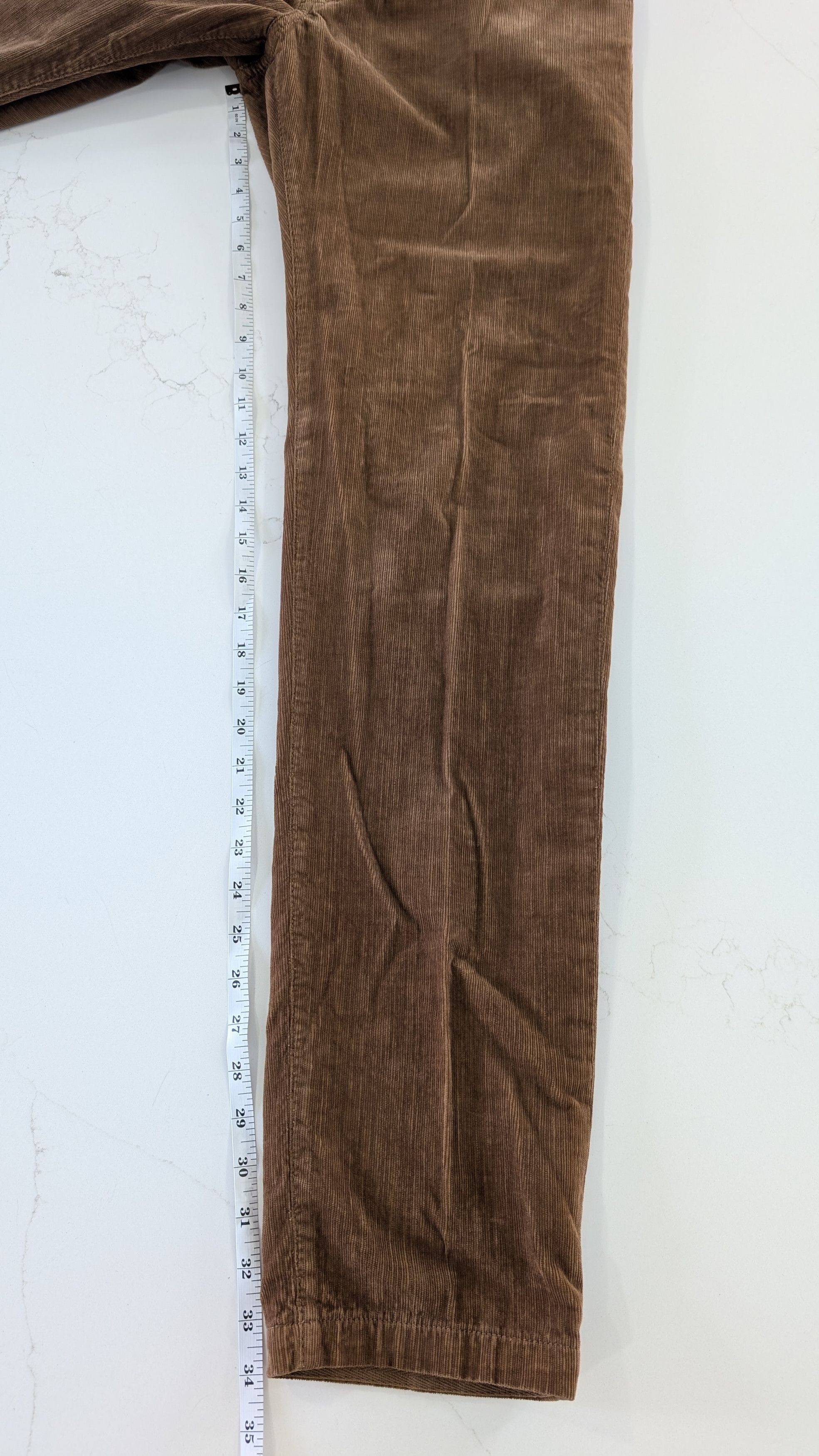 Marco Pescarolo Marco Pescarolo NERANOM Corduroy Pants Brown Size 50 IT Size US 34 / EU 50 - 12 Thumbnail