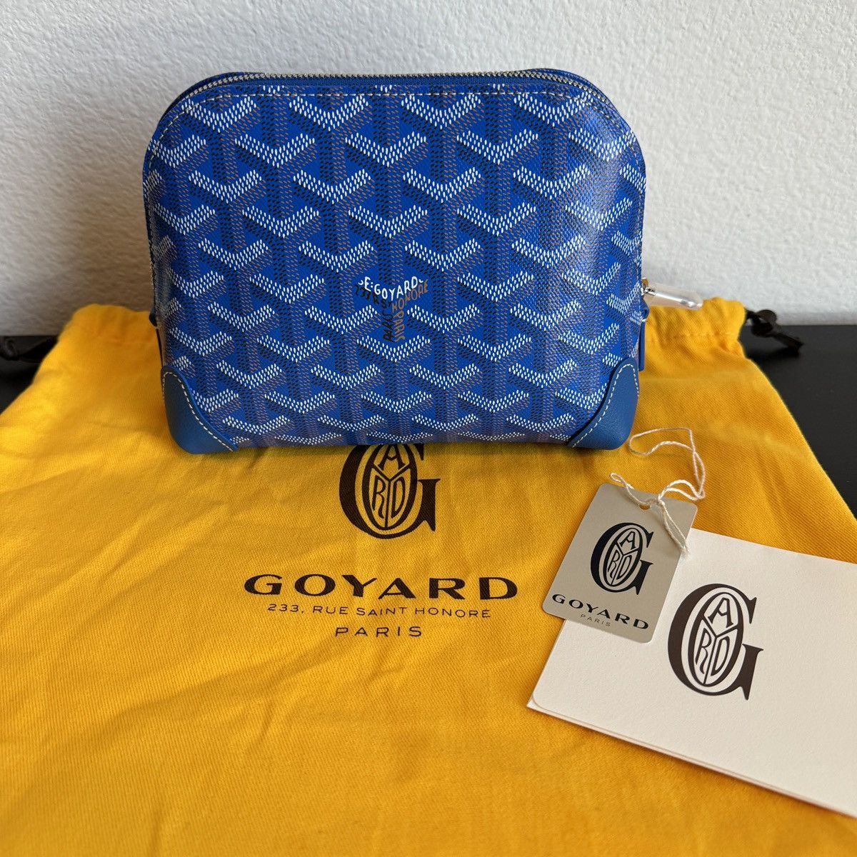 Goyard Goyard Goyardine Trousse A Maquillage Vendome Mini Pouch Size ONE SIZE - 6 Thumbnail