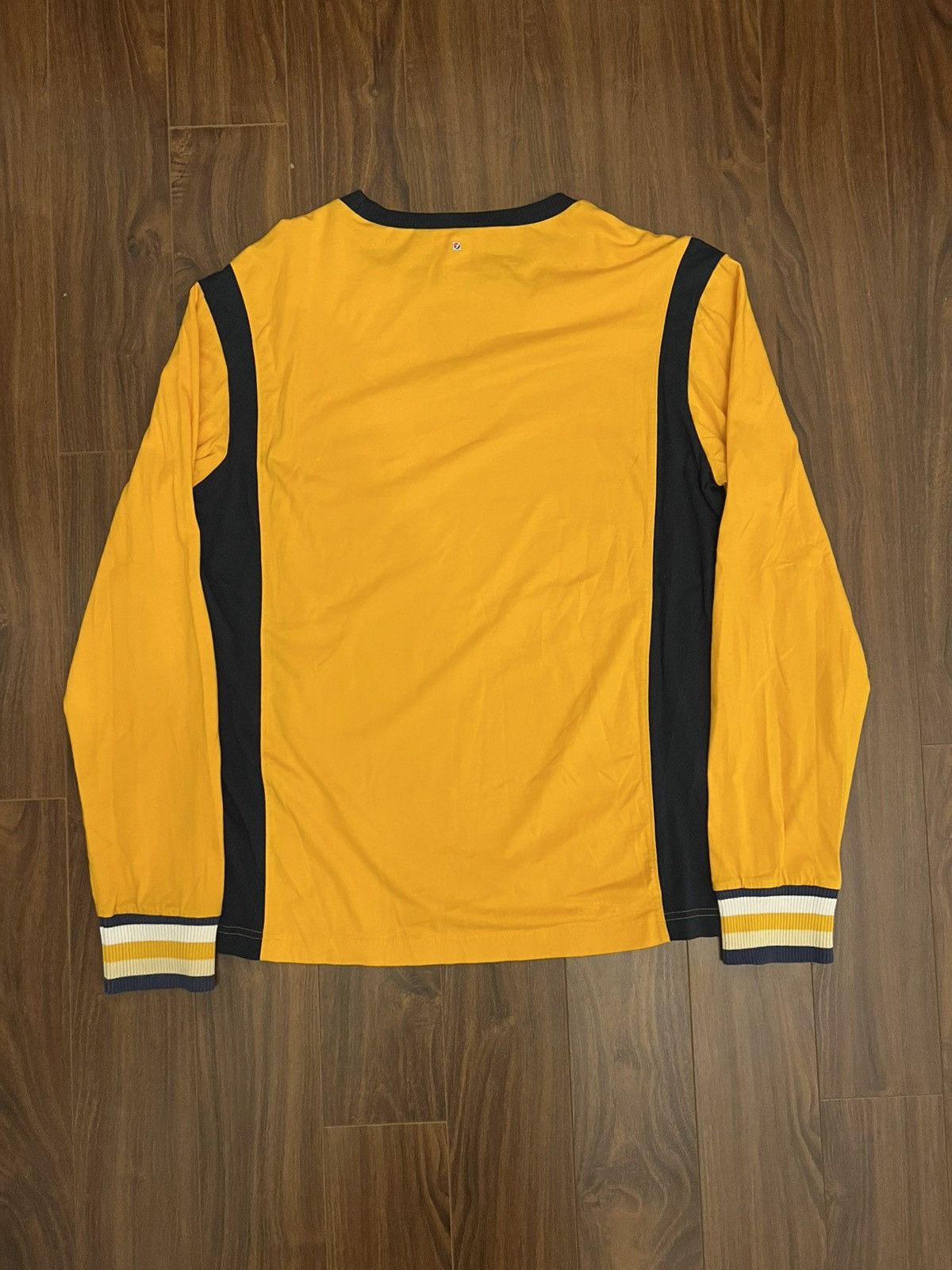 55DSL Y2K 55DSL Long Sleeve Felt Graphic Ringer Tee Size US M / EU 48-50 / 2 - 2 Thumbnail