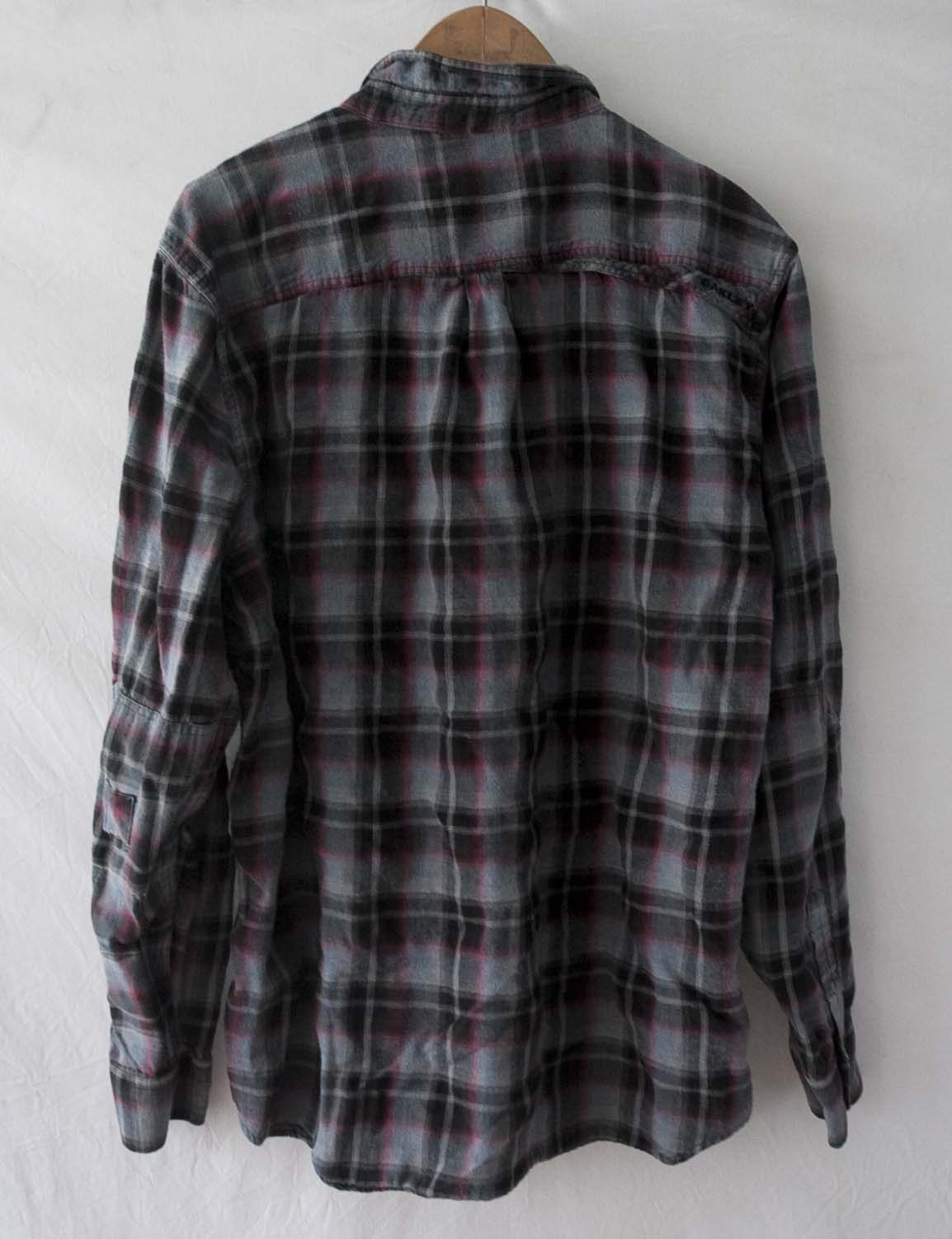 Oakley Oakley Shirt Flannel Size L/XL Gray Size US XL / EU 56 / 4 - 6 Thumbnail