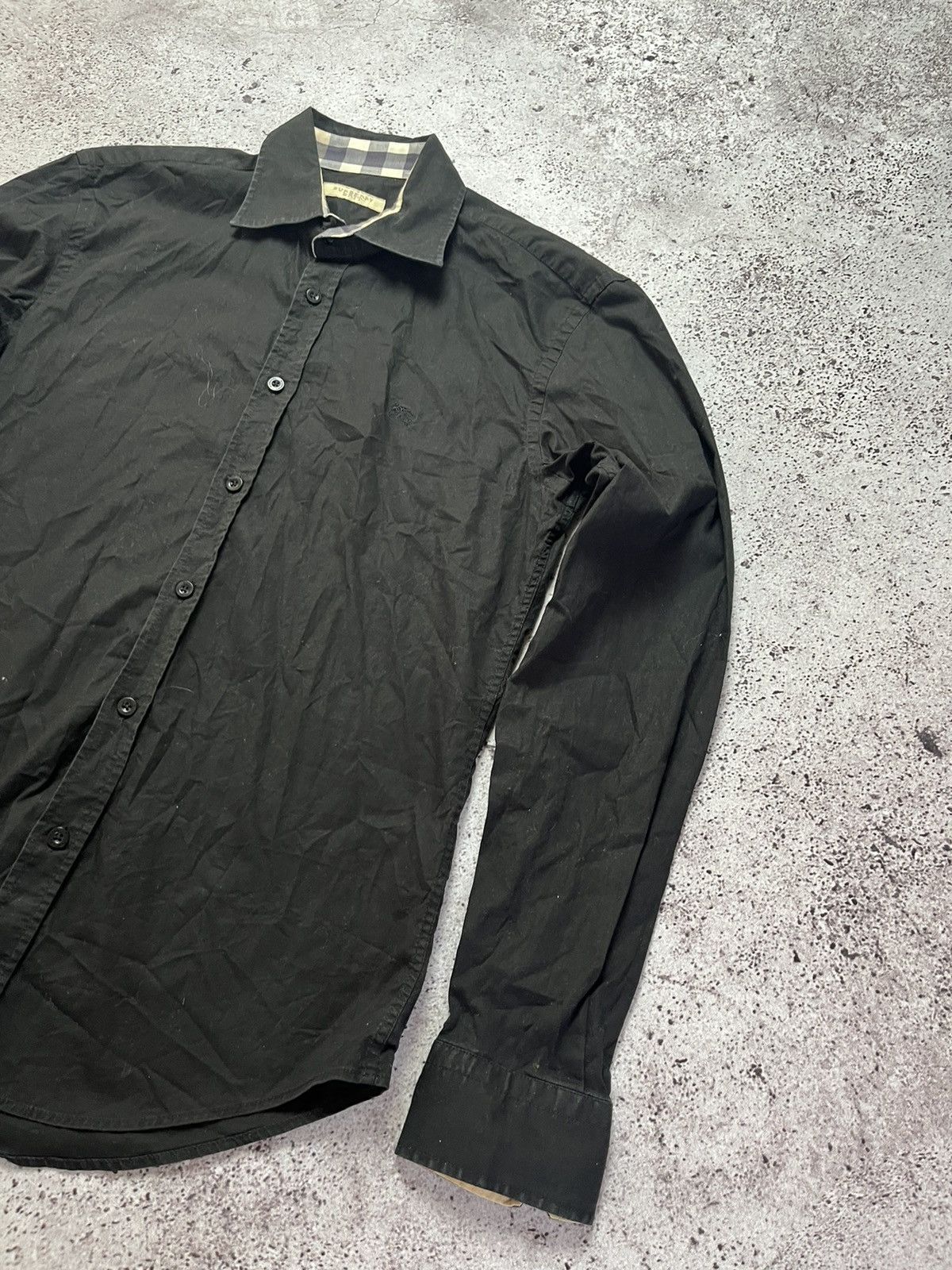 Burberry × Vintage 👔Burberry BRIT Shirt Size M Size US M / EU 48-50 / 2 - 3 Thumbnail