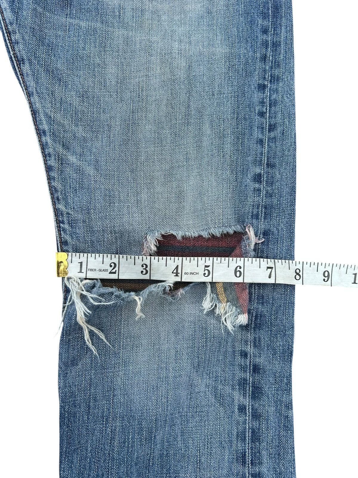 Kapital Vintage Takeo Kikuchi Japanese Distressed Denim Jeans Size US 32 / EU 48 - 22 Thumbnail