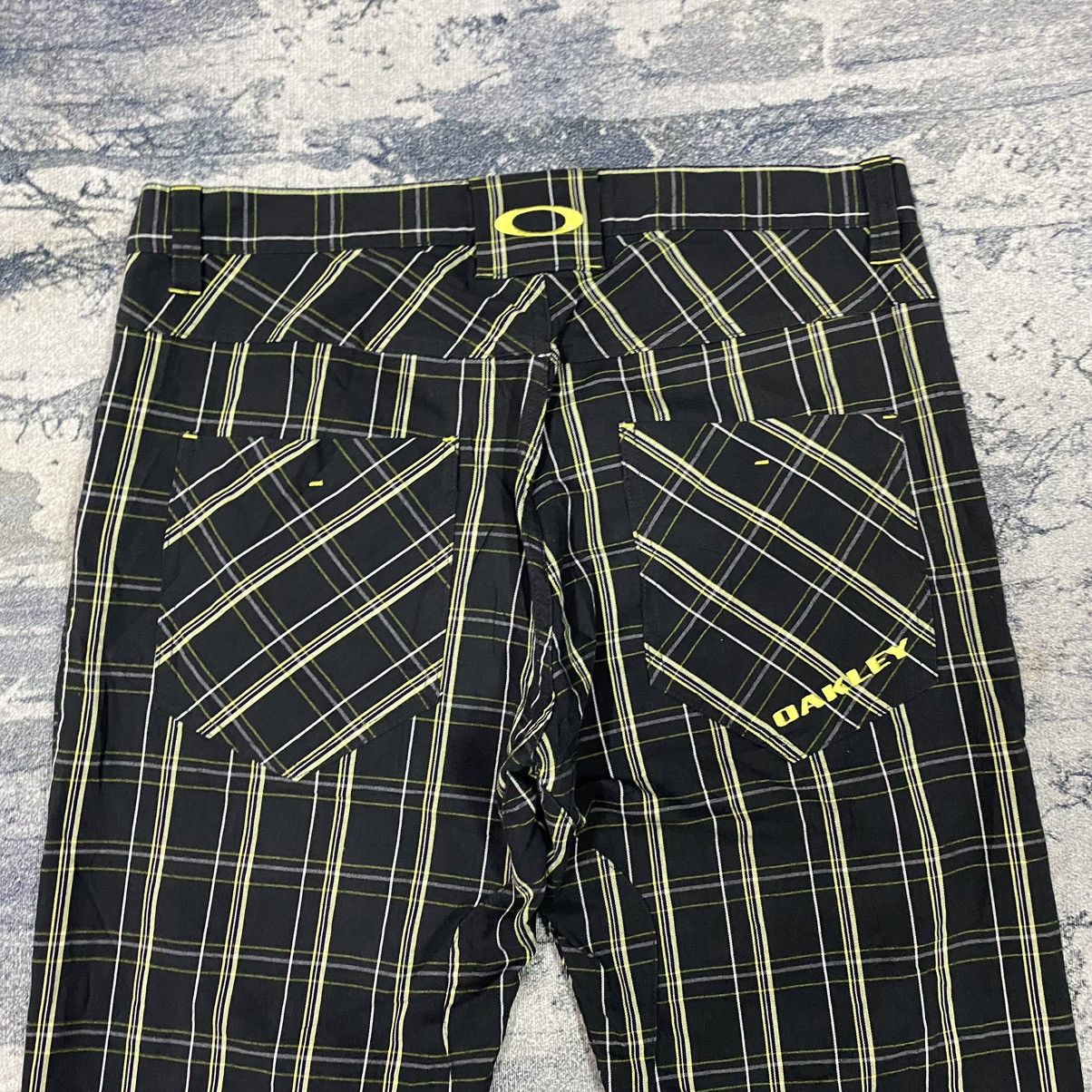 Oakley Vintage Oakley Multi Checkered Board Plaid Trousers Pants Size US 35 - 8 Thumbnail