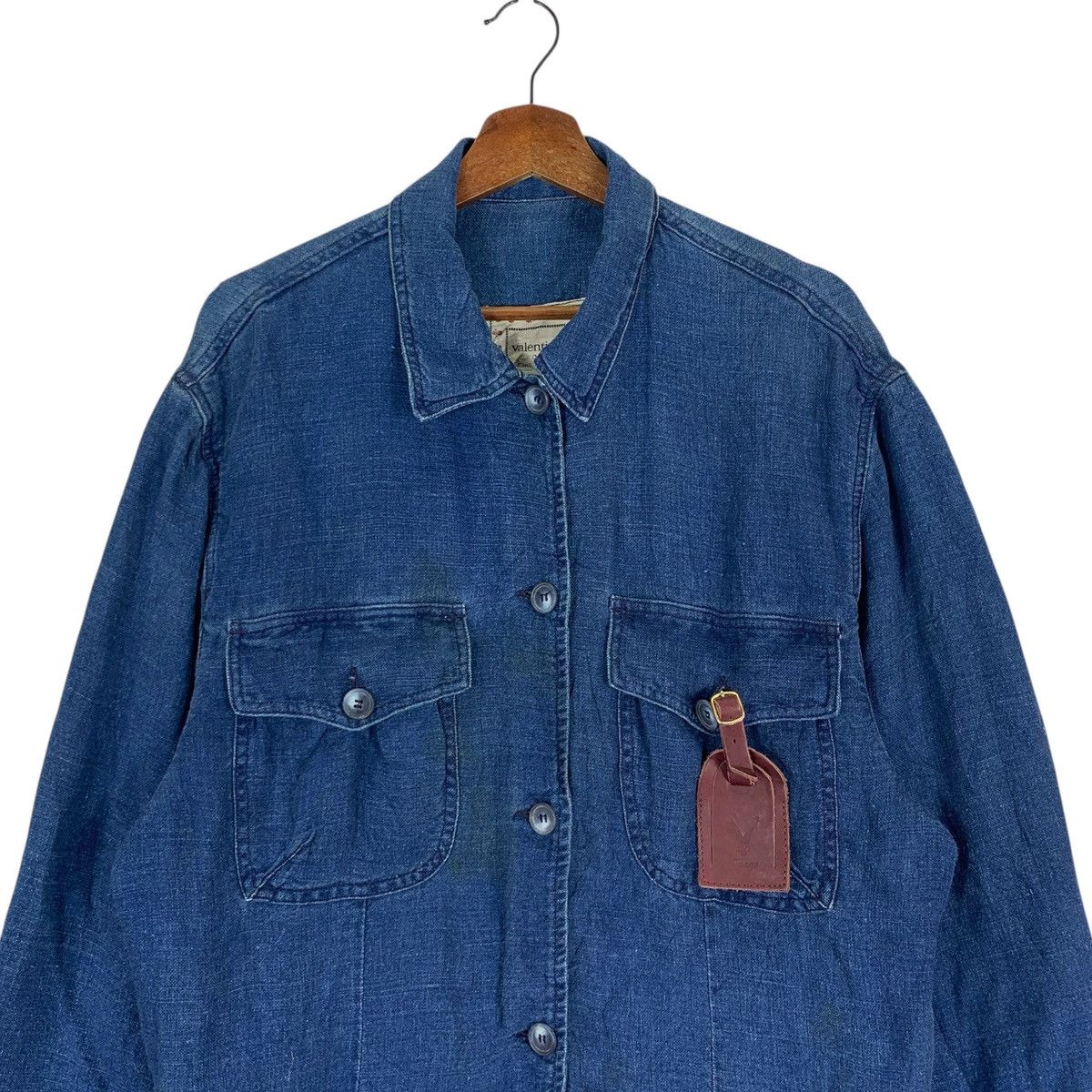 Vintage Valentino Jeans Collection Button Jacket
