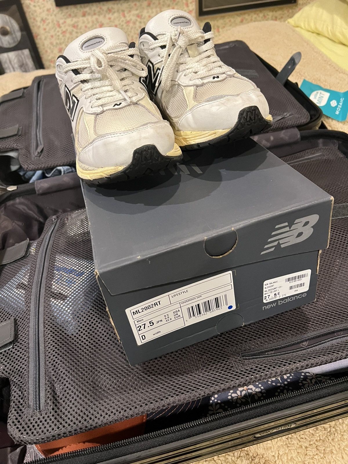 New Balance × thisisneverthat New Balance 2002R thisisneverthat White Size US 9.5 / EU 42-43 - 14 Thumbnail
