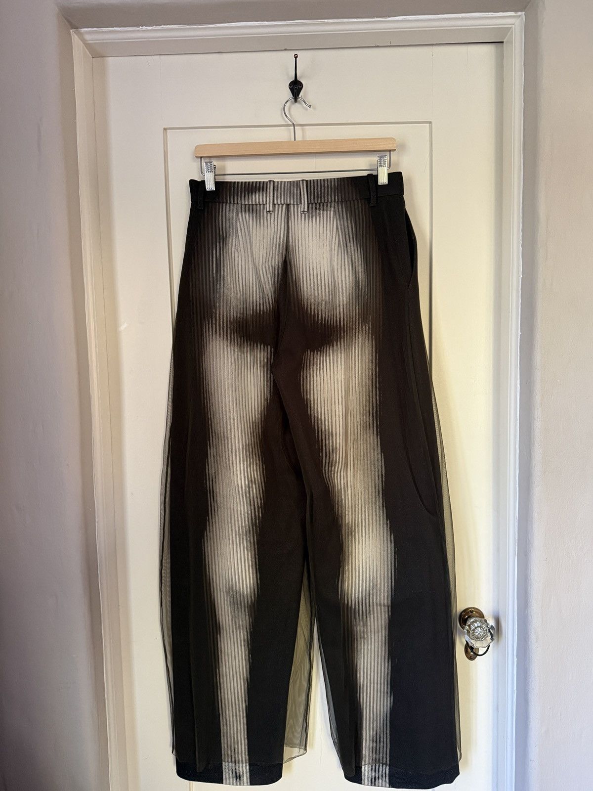 Jean Paul Gaultier × Y/Project Body Morph Mesh Pants Size US 30 / EU 46 - 2 Thumbnail