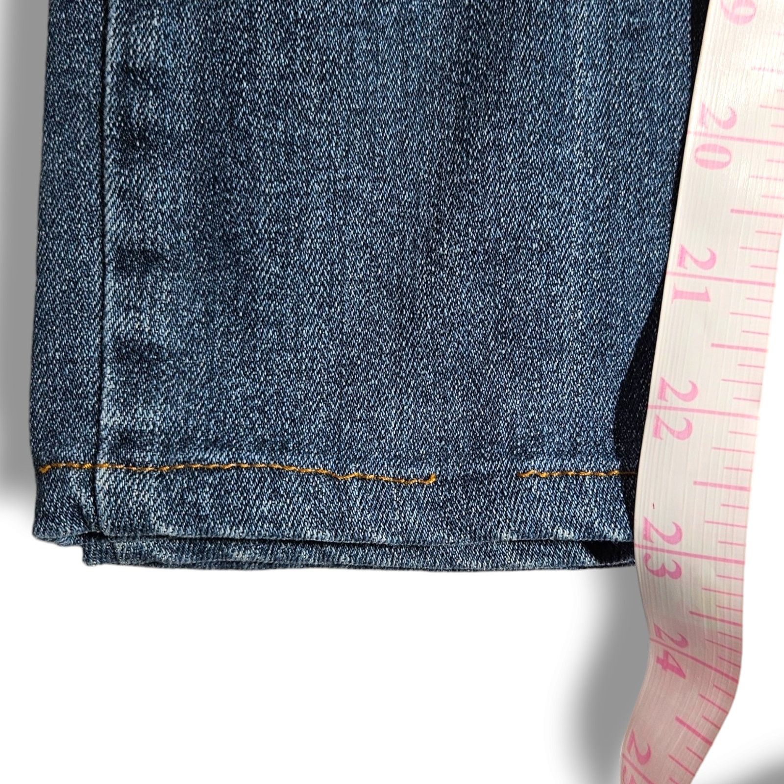 Levi's Levi's 721 Distressed Mid-Rise Skinny Jeans 25x23 Custom Size 25" / US 0 / IT 36 - 10 Thumbnail