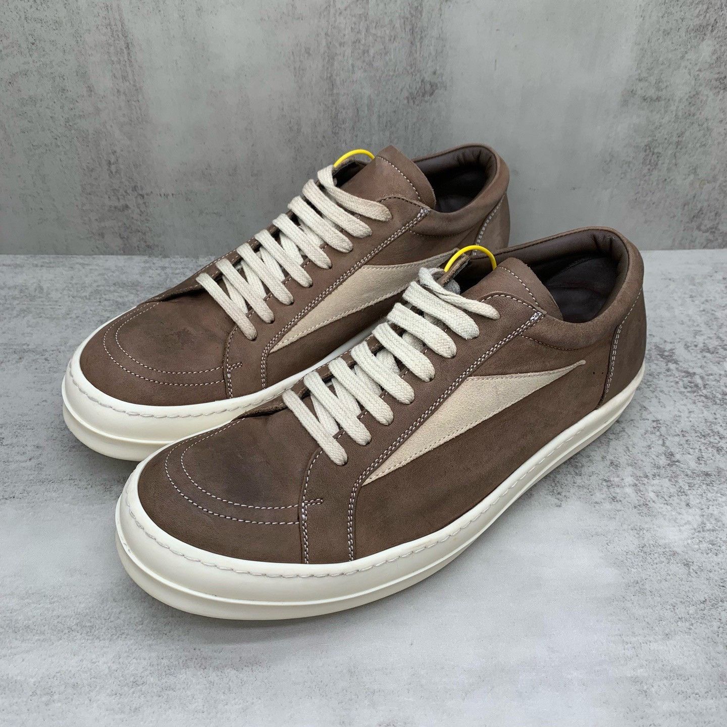Rick Owens Rick Owens Brown Suede Sneakers Size US 9 / EU 42 - 1 Thumbnail