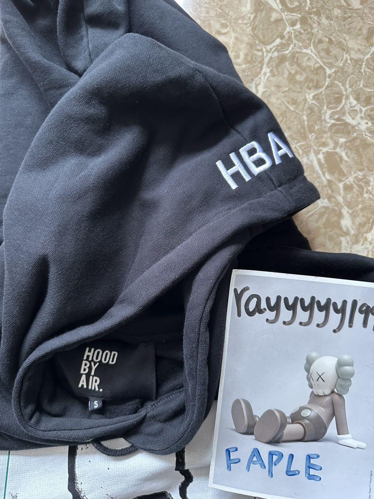 Hood By Air HBA Black Montgomery Double Hoodie Size US S / EU 44-46 / 1 - 4 Thumbnail