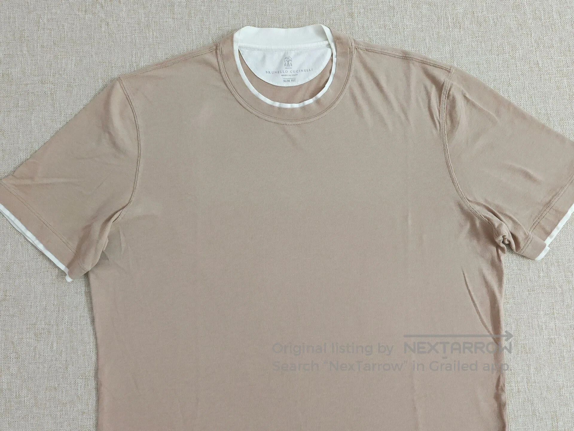 Brunello Cucinelli Brunello Cucinelli Men's Short-Sleeve T-Shirt. Size US XL / EU 56 / 4 - 2 Thumbnail