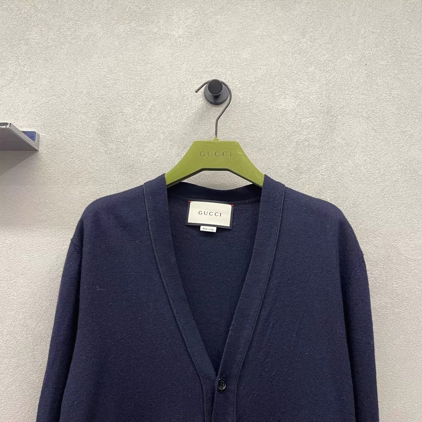 Gucci Gucci Navy Blue V - Neck Cardigan XXL Size US XXL / EU 58 / 5 - 4 Thumbnail