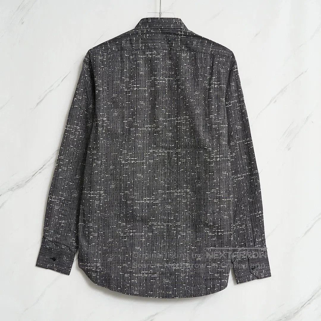 Saint Laurent Paris Saint Laurent Men's Contrast Stripe Shirt. Size US M / EU 48-50 / 2 - 4 Thumbnail
