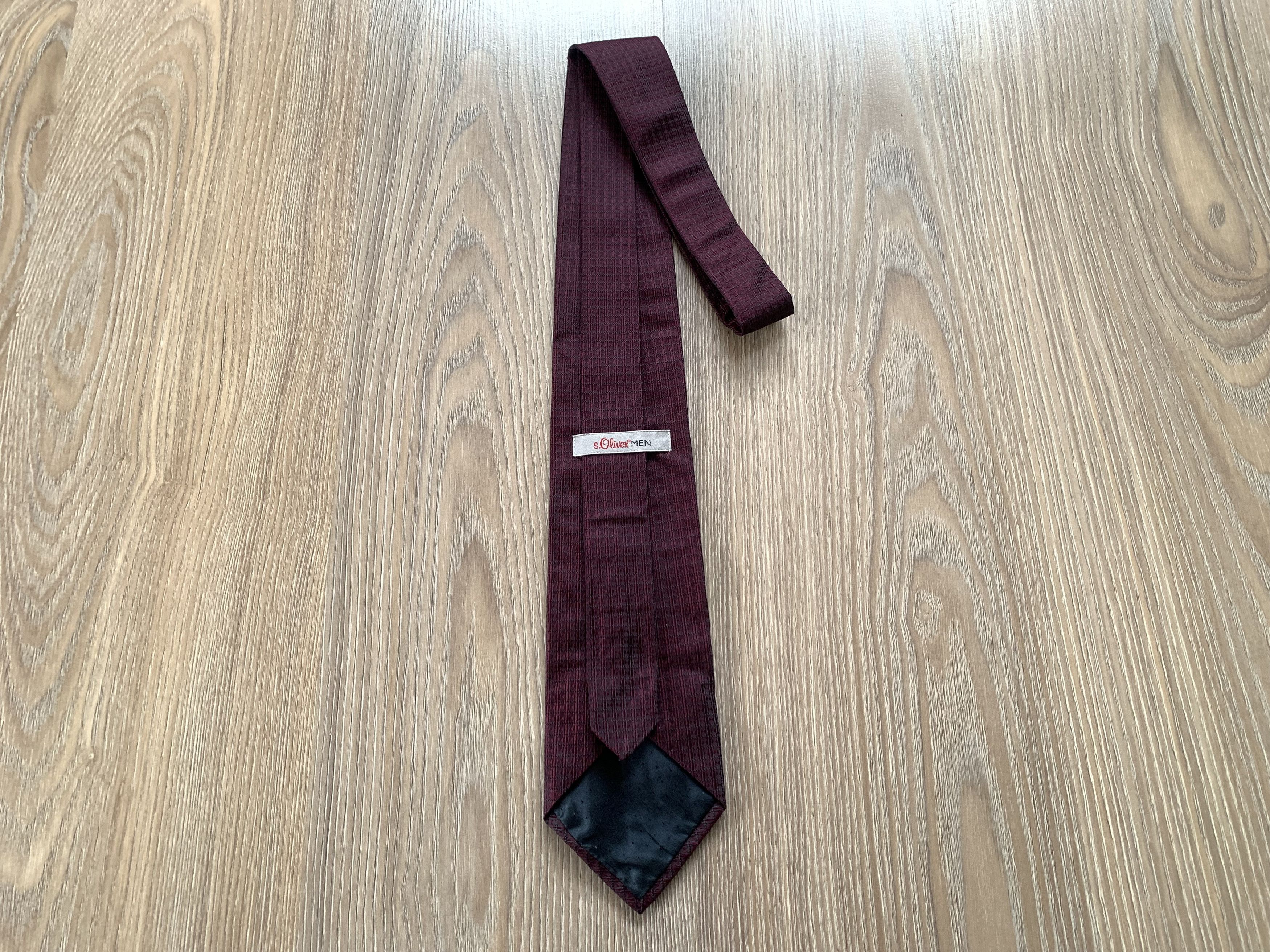 s.Oliver S.Oliver Red Plaid Silk Tie Size ONE SIZE - 4 Thumbnail