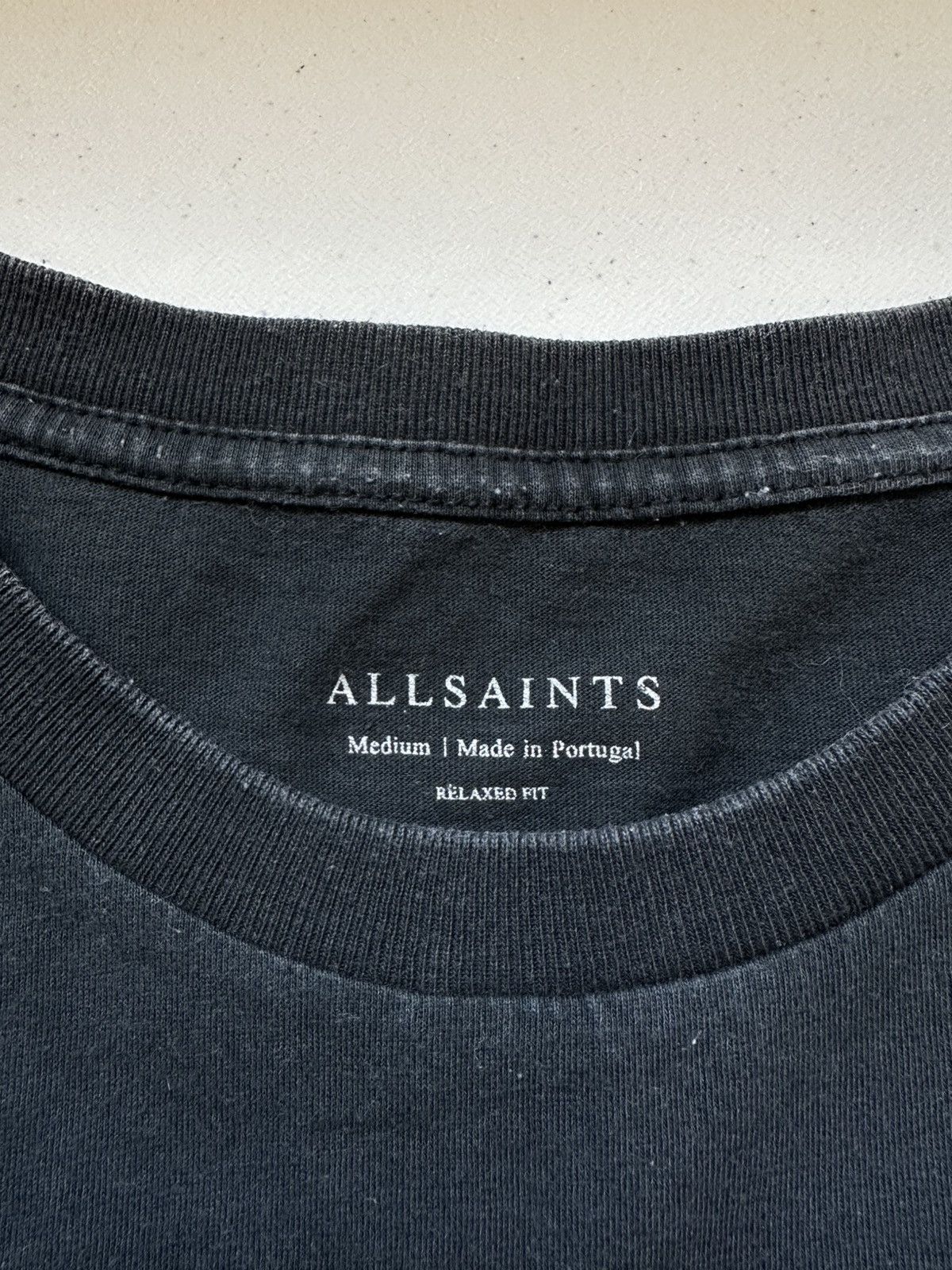 Allsaints AllSaints Shadow Stapm Box Logo Tee Size US M / EU 48-50 / 2 - 7 Thumbnail