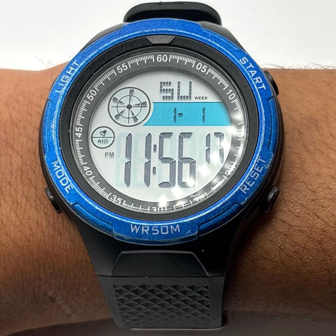 Other Black & Blue Men's Digital Watch Size ONE SIZE - 2 Thumbnail
