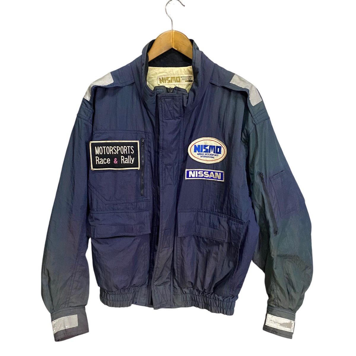 Sports Specialties Vtg Nissan NISMO International Racing Team Jacket Race Rally Size US L / EU 52-54 / 3 - 3 Thumbnail