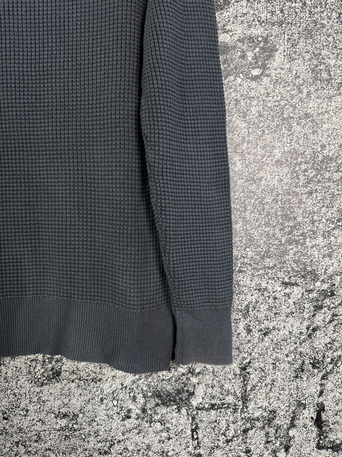 Allsaints Allsaints Wells Crewneck Sweater Waffle Knit Pullover Size S Size US S / EU 44-46 / 1 - 15 Thumbnail