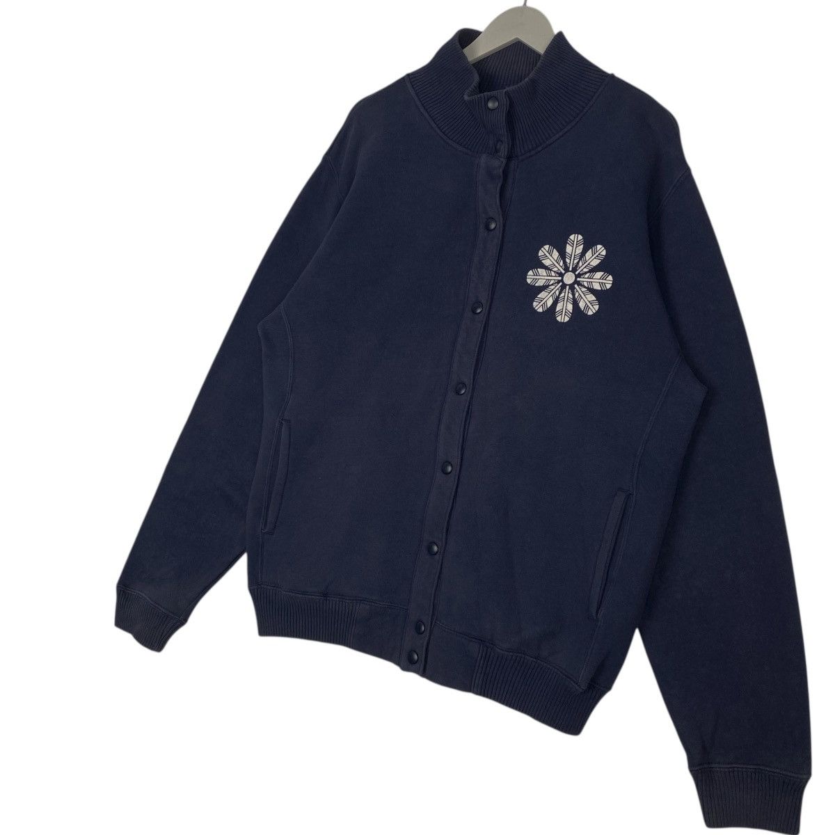 Other Vintage Japanese Traditional Sukajan Jacket Varsity NavyBlue Size US M / EU 48-50 / 2 - 2 Thumbnail