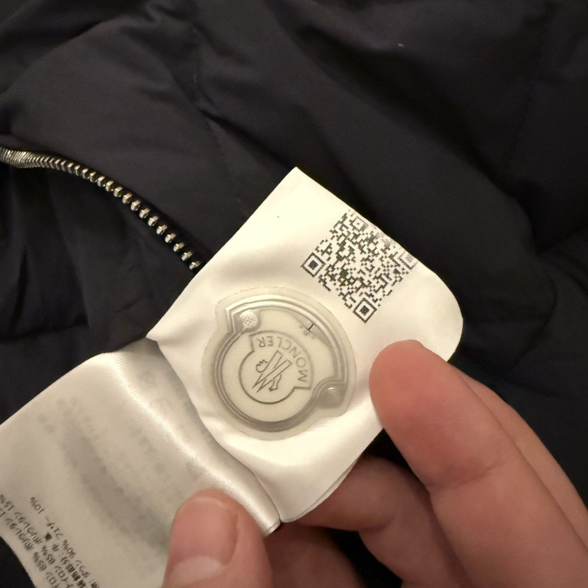 Moncler Moncler ‘choquart’ jacket black label size 3 navy logo Size US M / EU 48-50 / 2 - 12 Thumbnail