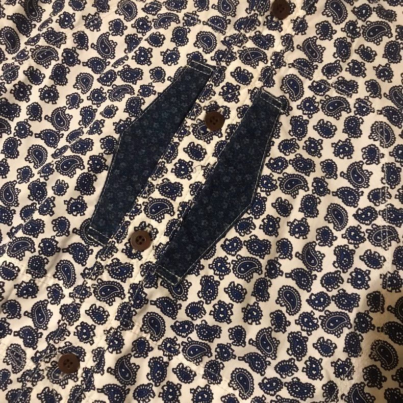 Junya Watanabe Junya watanabe Cashew flower collage shirt Size US XS / EU 42 / 0 - 4 Thumbnail