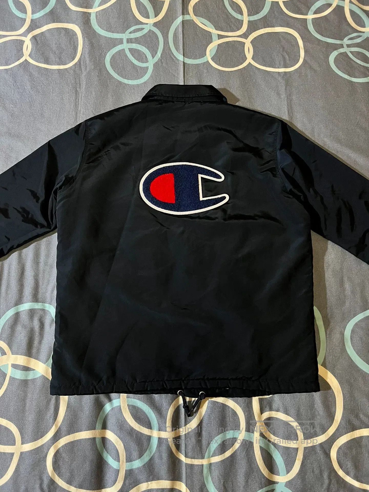 Bape bape x champion coach jacket with embroidery. Size US XL / EU 56 / 4 - 4 Thumbnail