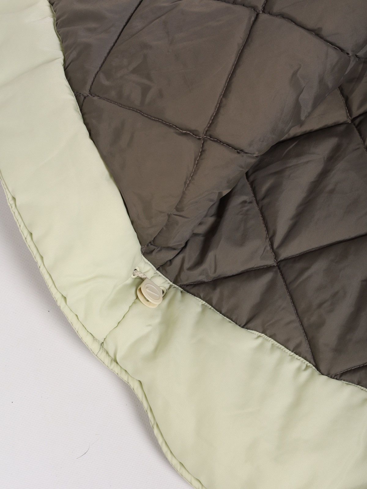 Nike Nike Vintage Nylon Coat Logo Parka Jacket Beige Cream White Size US XXL / EU 58 / 5 - 15 Thumbnail